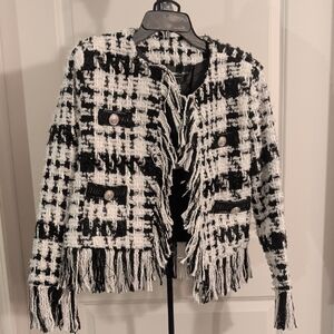 Adrienne Landau Onyx Black Jacket